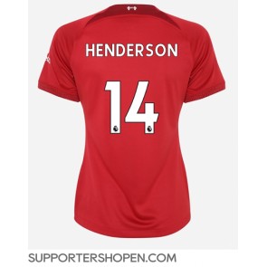 Liverpool Jordan Henderson #14 Hemma Matchtröja Dam 2022-23 Kortärmad